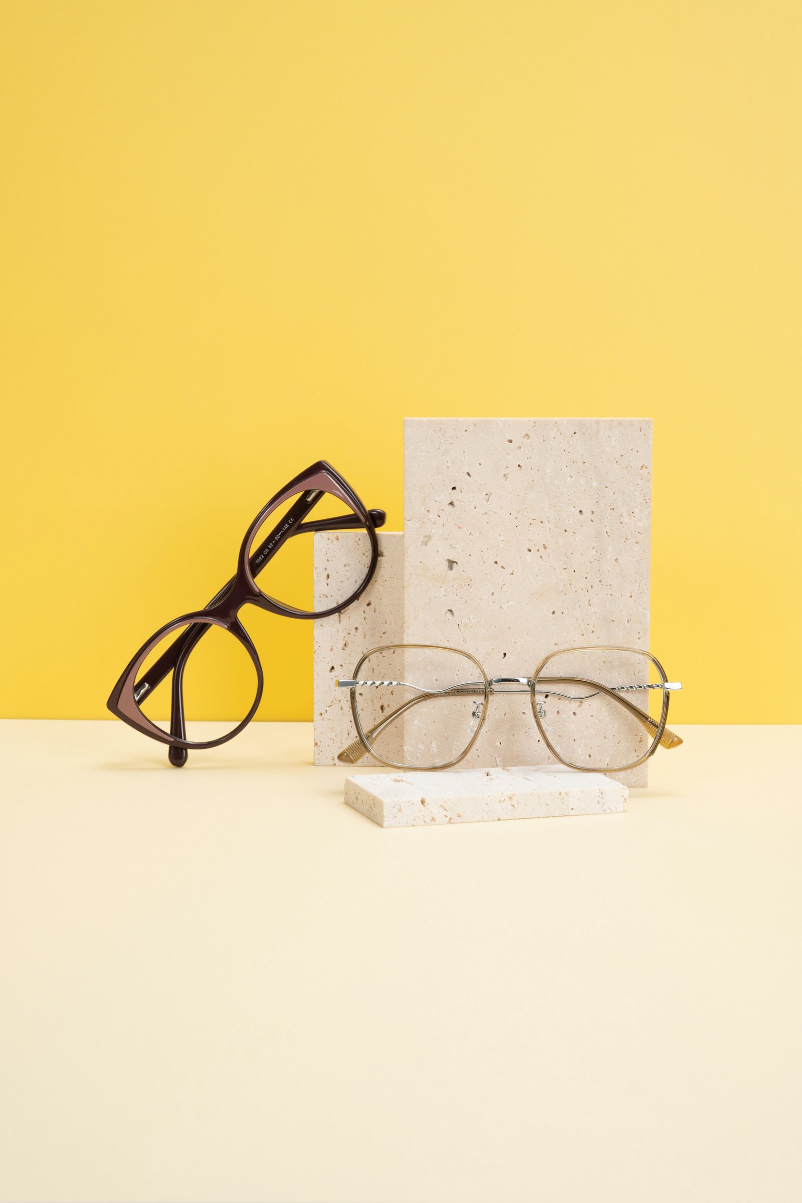 Professional eye examination and contact lens fitting